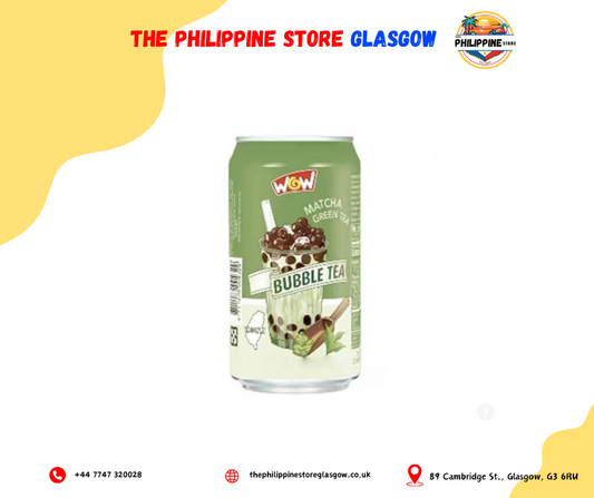 Wow Bubble Tea -Matcha Green Tea 235 ml