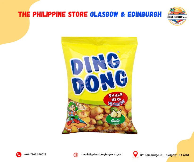 Ding Dong Snack Mix Real Garlic Flavor (95g)