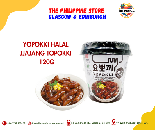 Yopokki Halal Jjajang Topokki 120g