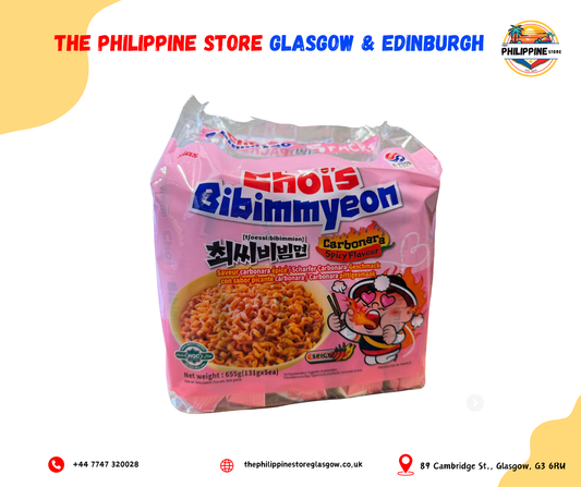 Choi Ramyeon Multi Pack-Carbonara Flavour 5x131g