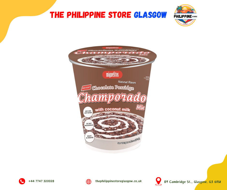 Miguelitos Instant Chocolate Champorado Cup 80g