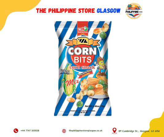 Cornbits Mixed Nuts Peas Corn Bisquits 70g