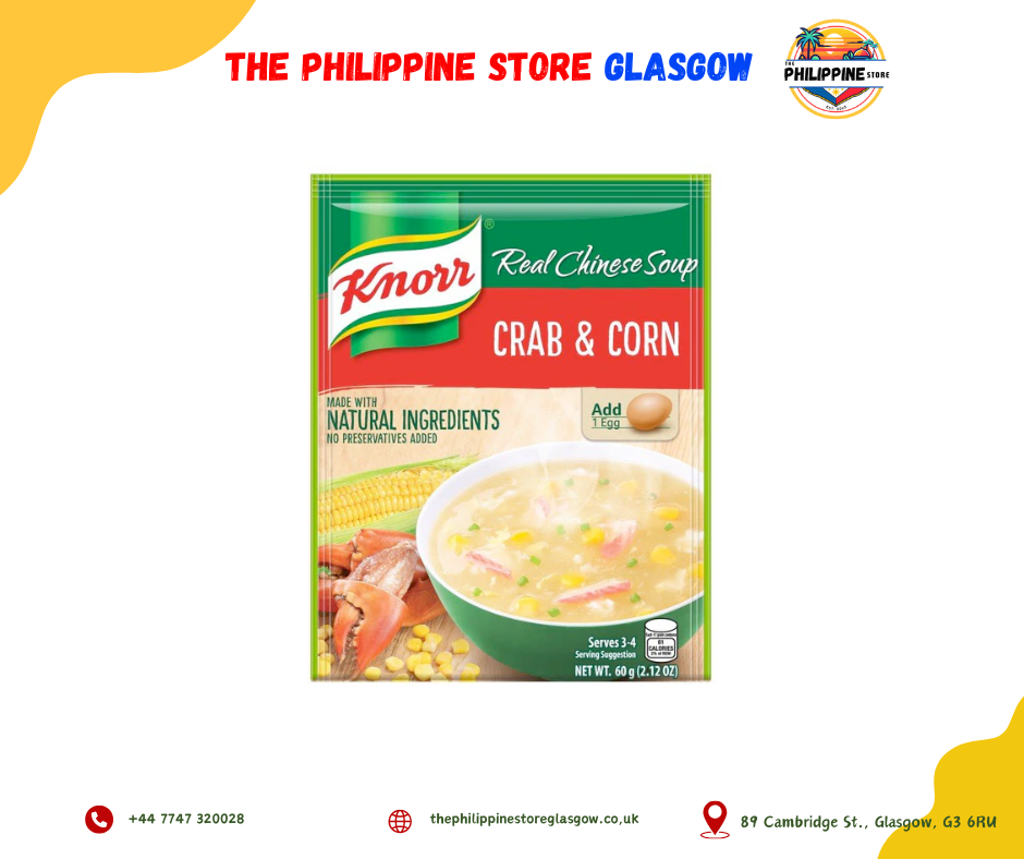 Knorr Chinese Style Soup  Crab & Corn 55g