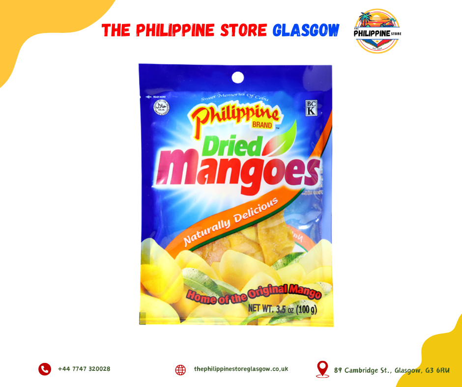 Philippine Brand Dried Mangoes 100g