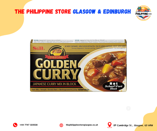 SB Golden Curry Jumbo hot 240g