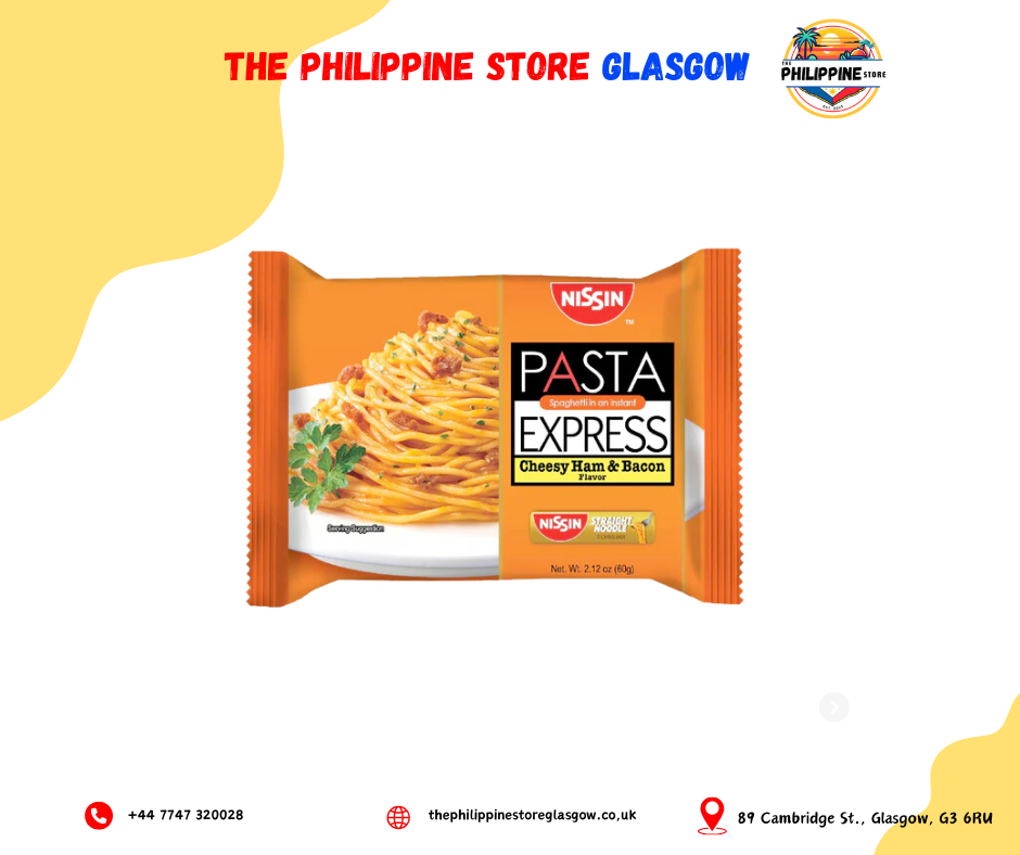 NISSIN PASTA EXPRESS INSTANT HAM&BACON 60G