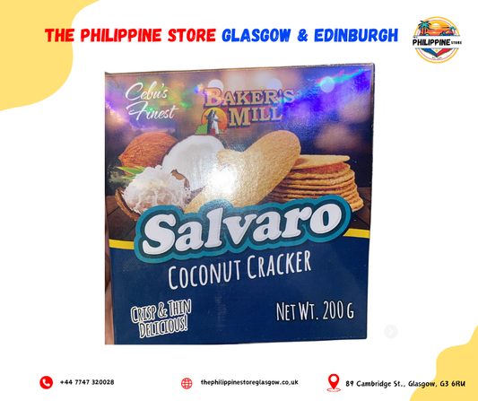 Salvaro Coconut Cracker 200g