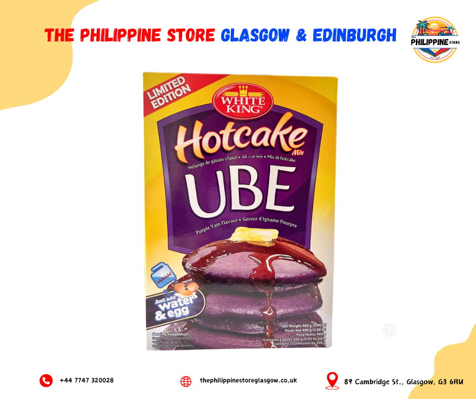 White King Hot Cake Ube Mix 400g