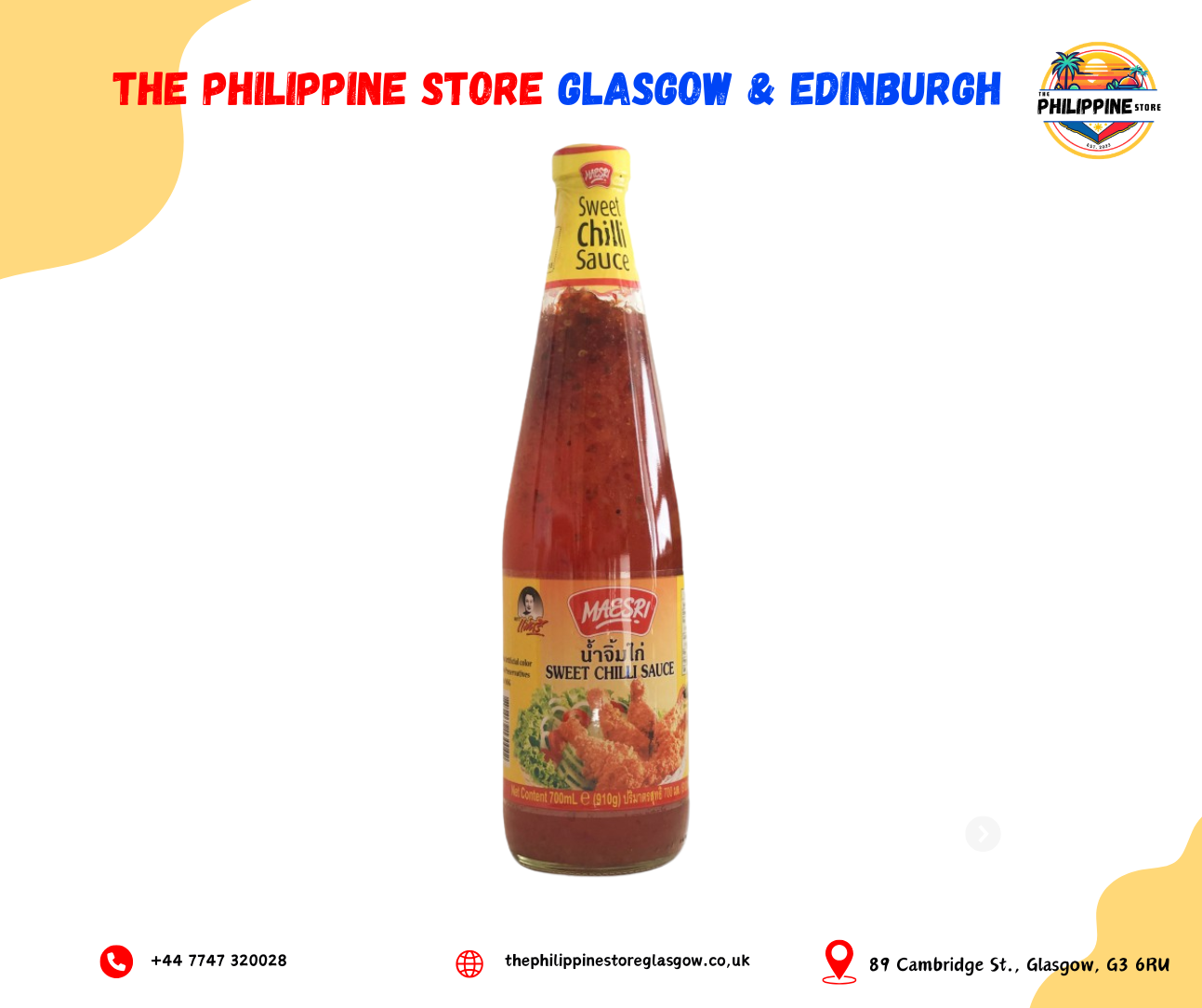 Sweet Chilli Sauce 700ml- Mae Sri