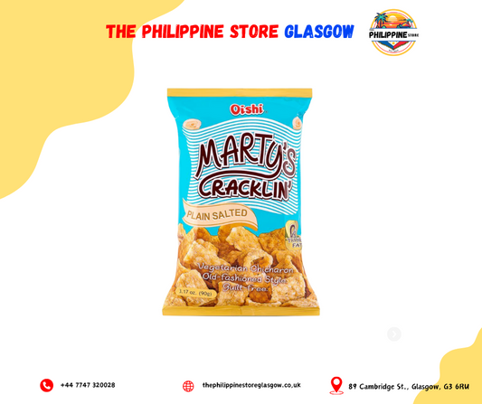 Martys crakling Plain and Salted 90g