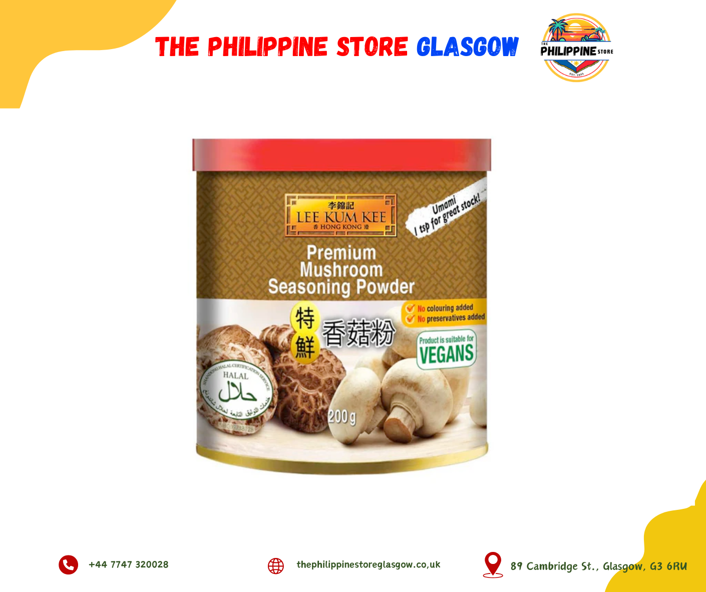 LKK Mushroom Seasoning Powder 200g