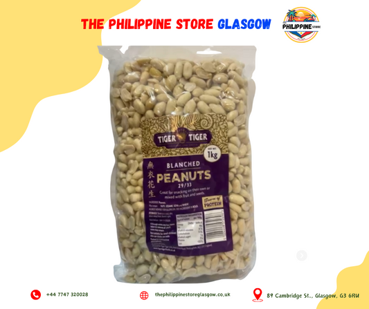 Tiger Tiger  Blanched Peanut w/o skin (1kg)