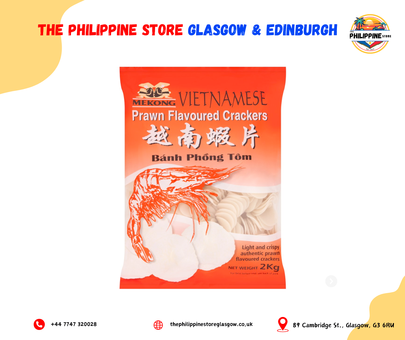 Mekong Prawn Crackers 2kg