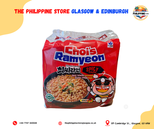 Choi's Ramyeon Multi-Pack Spicy Flavour 5x112.5g