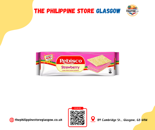 Rebisco Strawberry Filled Crackers (320g)