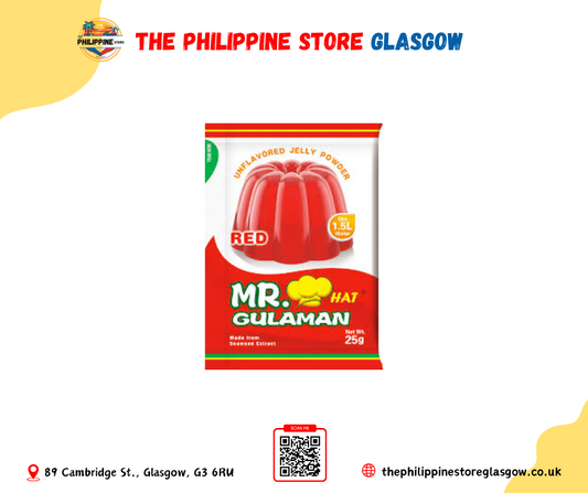 Mr. Hat Gulaman Red 25g