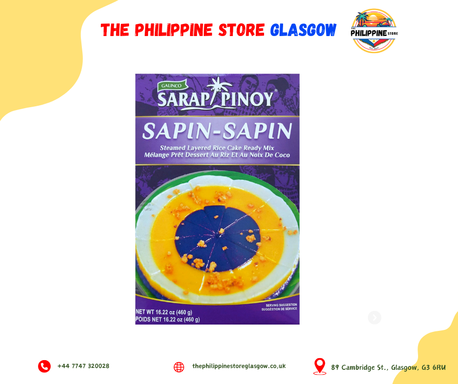 SAPIN SAPIN (STEAMED LAYERED RICE CAKE) MIX 460 G