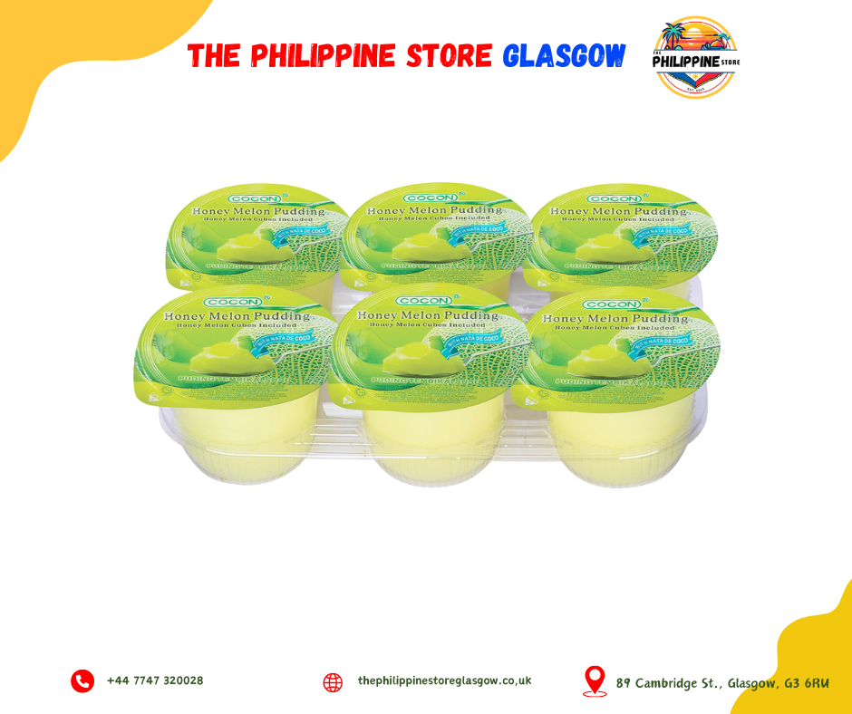 Cocon Nata de Coco & Fruit Dice Pudding Melon (6x118g)