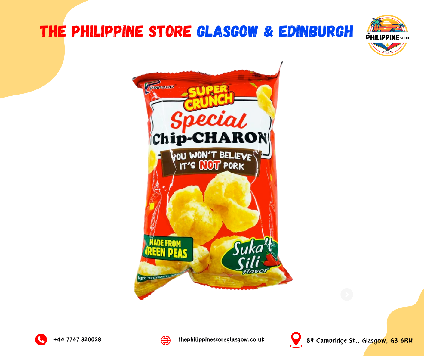 SUPER CRUNCH CHIP-CHACORN SUKAT SILI 90G