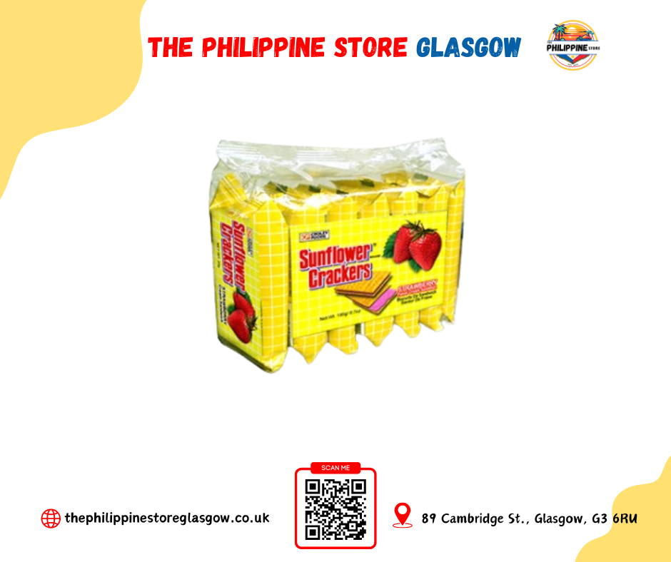 Sunflower Crackers strawberry 180G