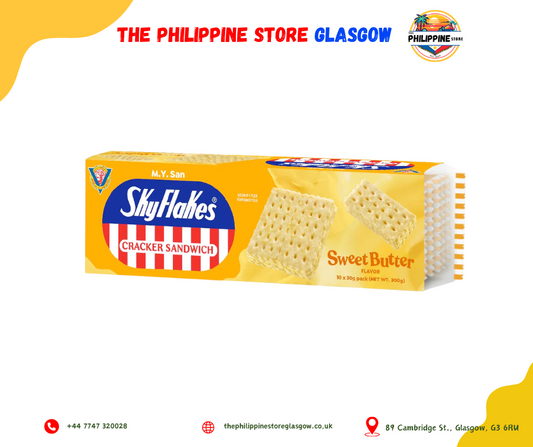 M.Y.San Skyflakes Crackers Sweet Butter 10x30g