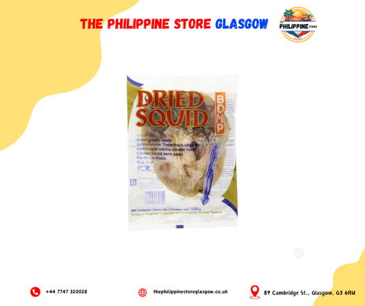 Dried Glassy Squid 100g