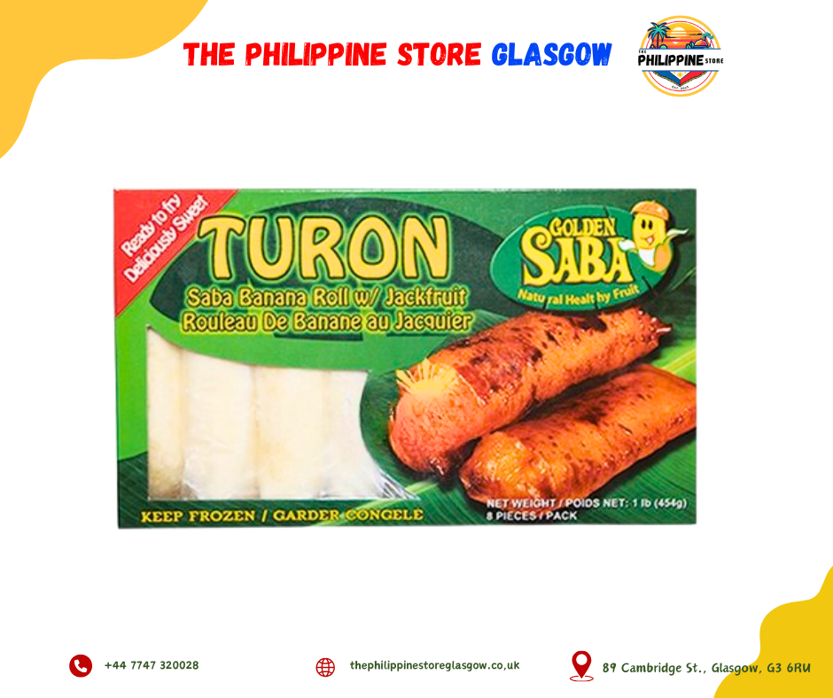 Golden Saba Frozen Banana Rolls w/ Jackfruit 454g (TURON)