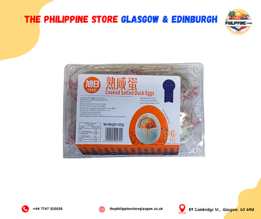 XR COOKED SALTED DUCK EGG 420G